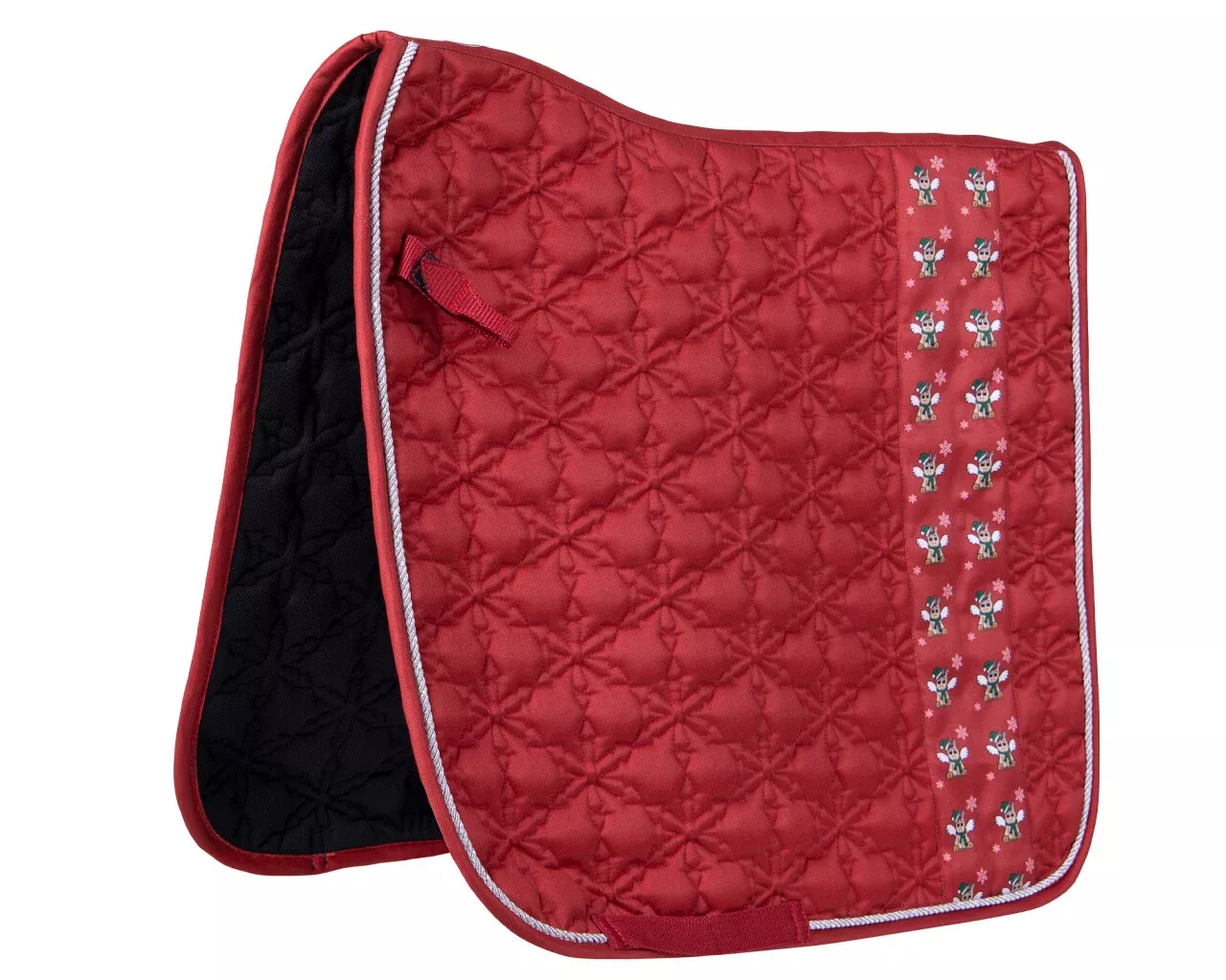 QHP Saddle Pad Merry Christmas Full