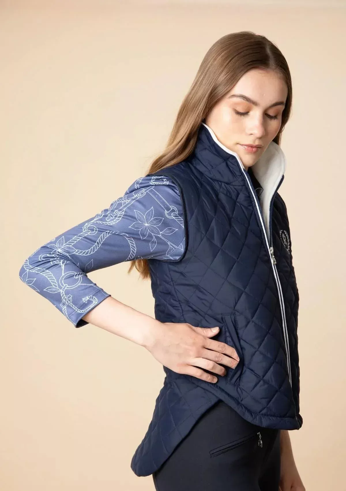 Rönner | Florence Barn Vest | Embroidered