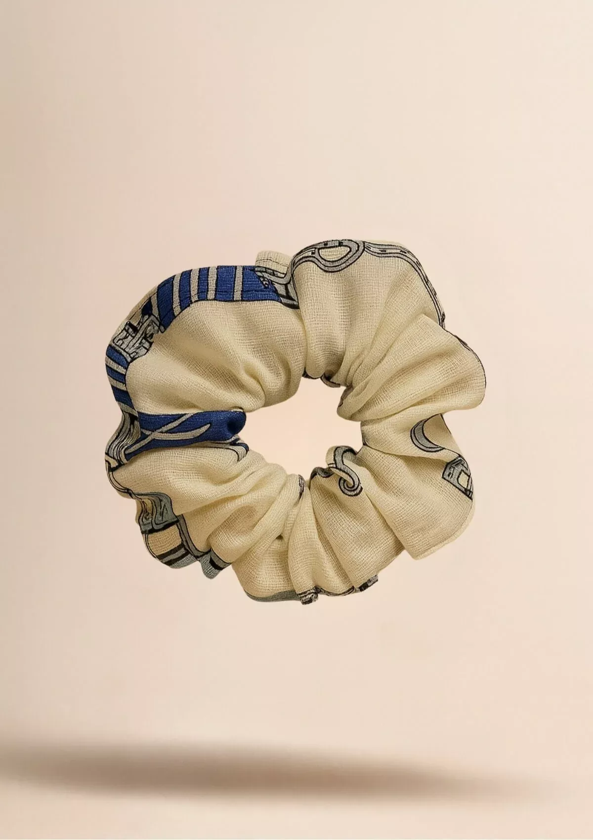 Rönner |Linen Hair Scrunchie | Jubilea Print