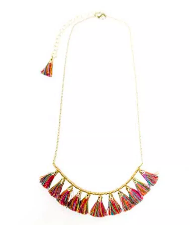 Raja Tassel Necklace