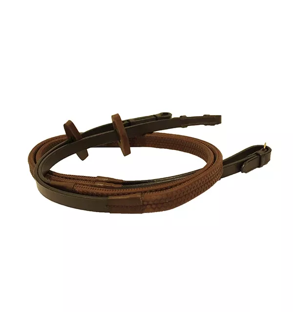 * Rambo Micklem Rubber Reins