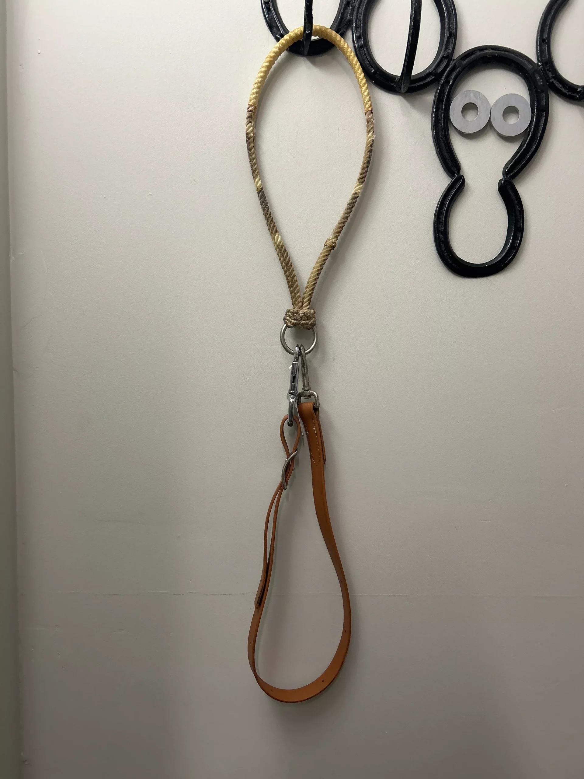Rawhide Noseband Tiedown