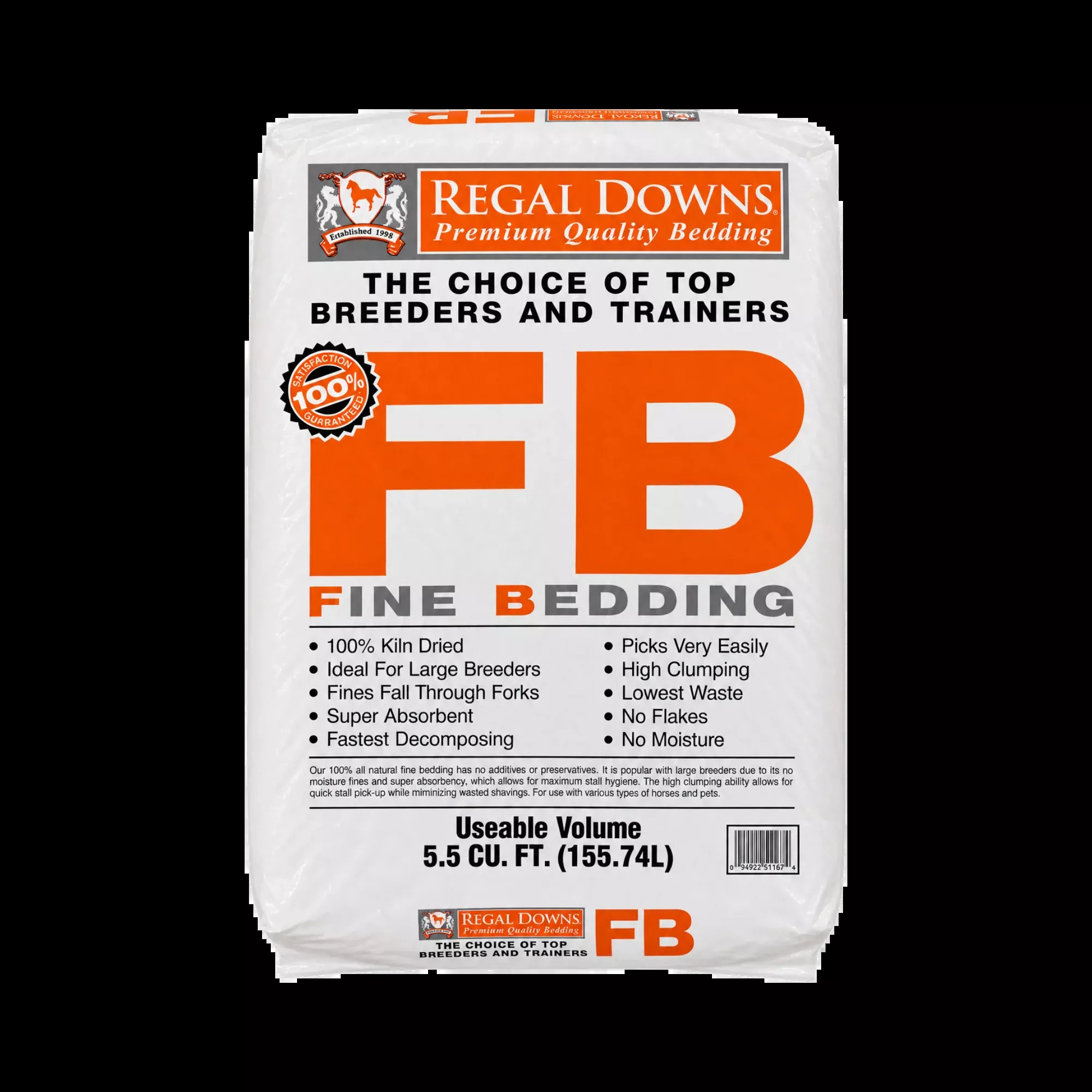 Regal Downs Fine Blend FB Pine Shavings Bedding
