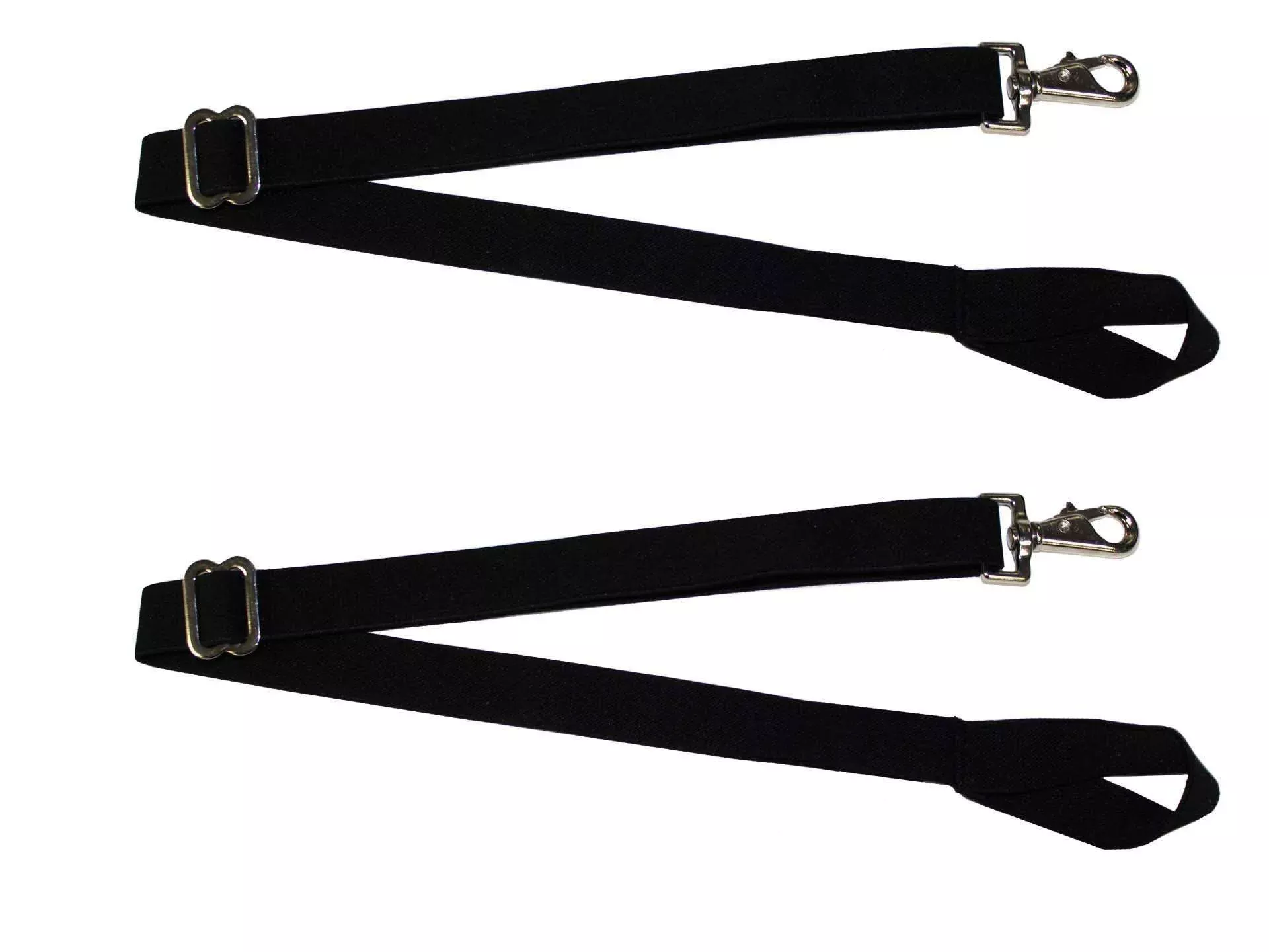 Removable Adjustable Elastic Leg Straps Pair for Horse Blankets & Sheets