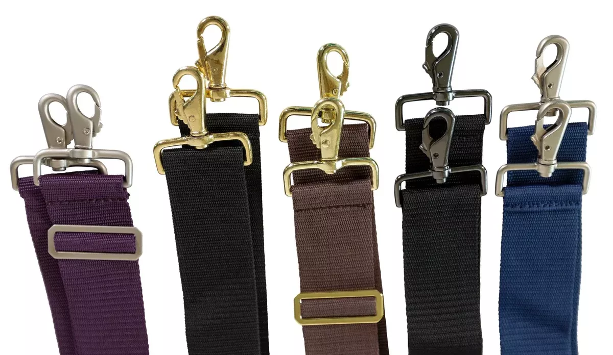 Replacement Belly Straps with Swivel Clips - Pair of Removable Surcingles