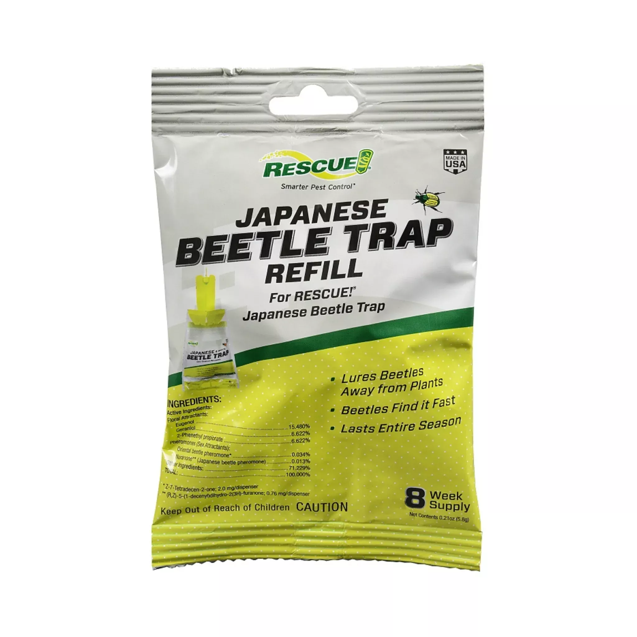 Rescue Japanese Beetle Trap Refill Cartridge