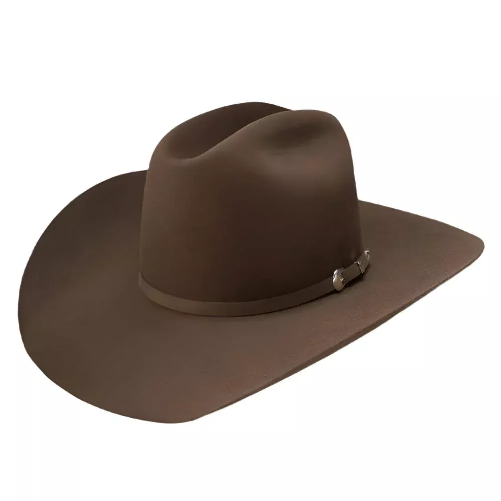 Resistol 6x Midnight Felt Hat - Oak