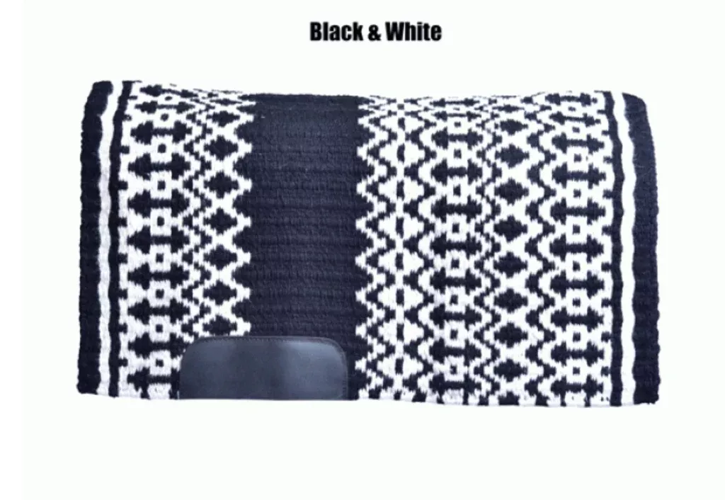 RHC Western Saddle Pad w / Wear Leathers