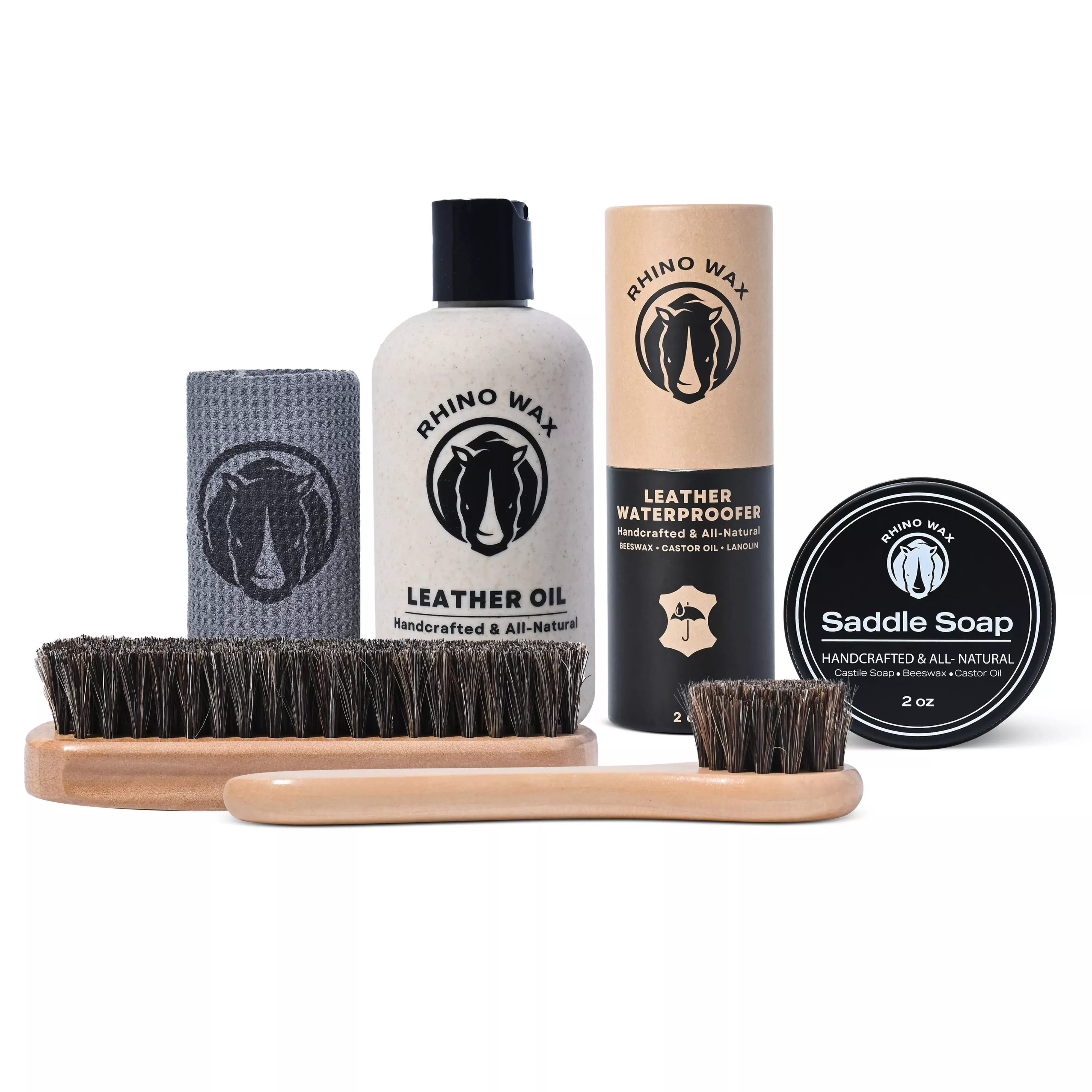 Rhino Wax Boot Maintenance Kit - 6 pieces