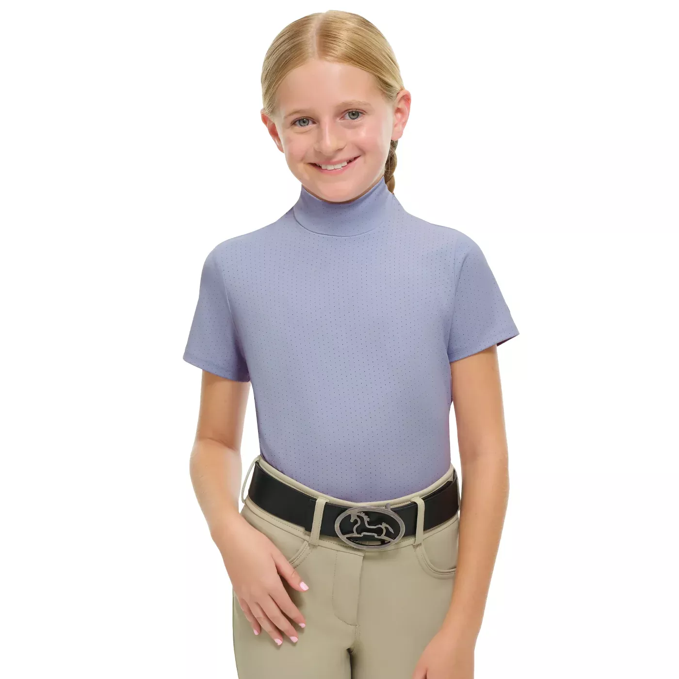 RJ Classics Jodi Short Sleeve Perforated Top - Kids'