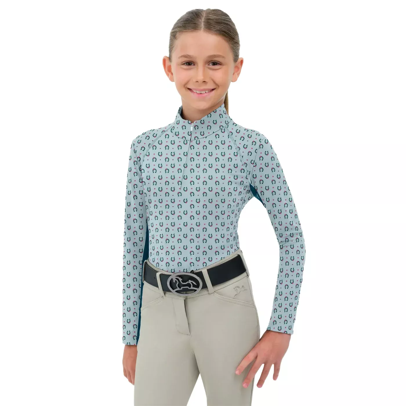 RJ Classics Libby 2.0 Quarter Zip Long Sleeve Shirt - Kids'