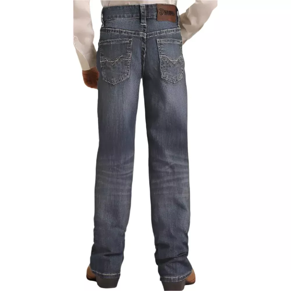 Rock & Roll Denim Boy's BB Gun Bootcut Jeans