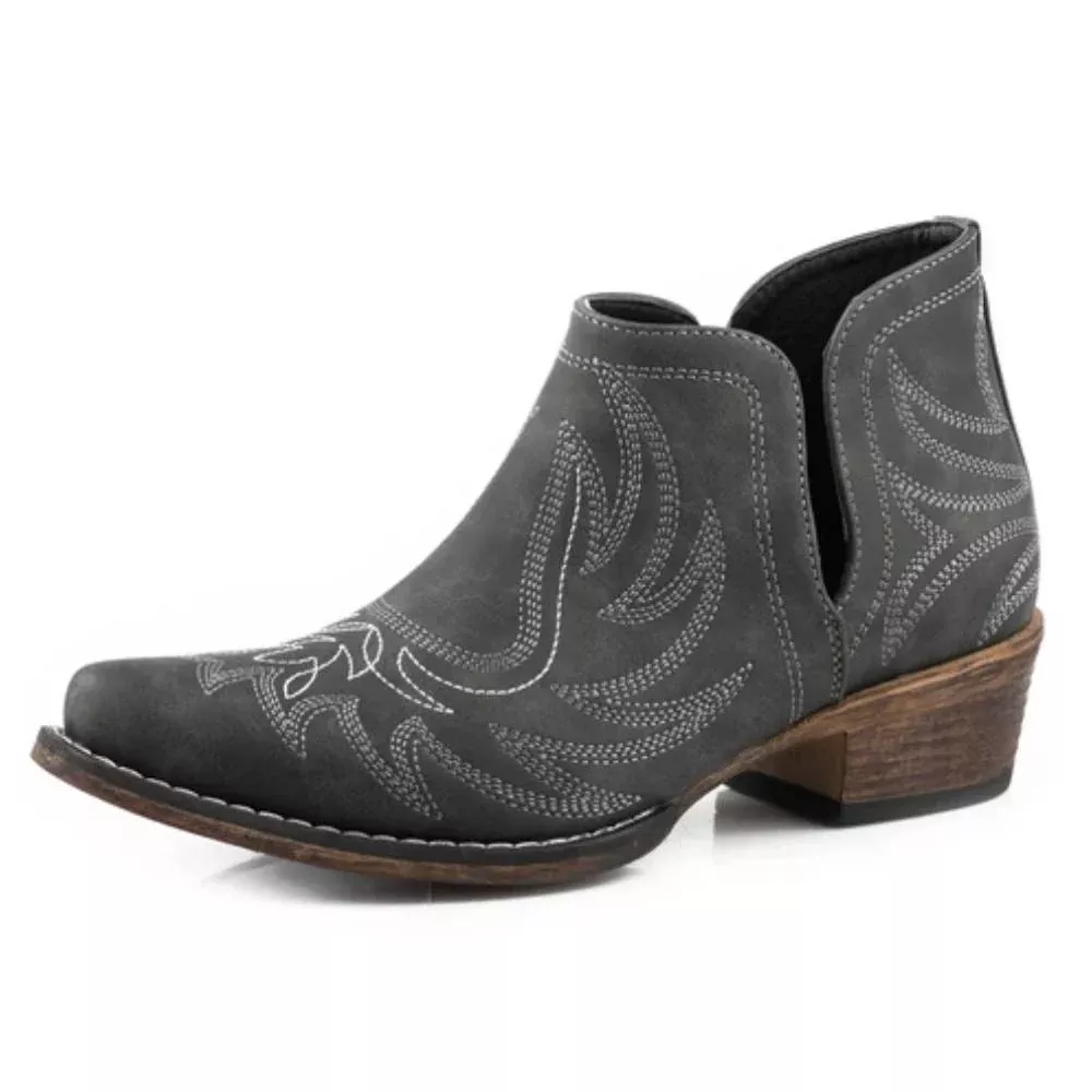 Roper Ava Black Ankle Bootie - FINAL SALE