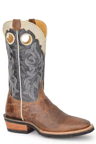 Roper Mens Ride Em Cowboy Square Toe Boot