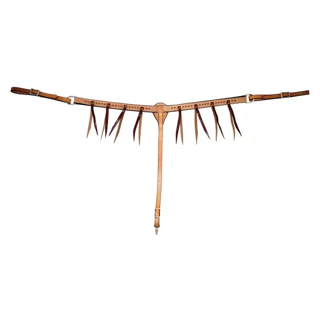 Roughout Buckstitched Breast Collar