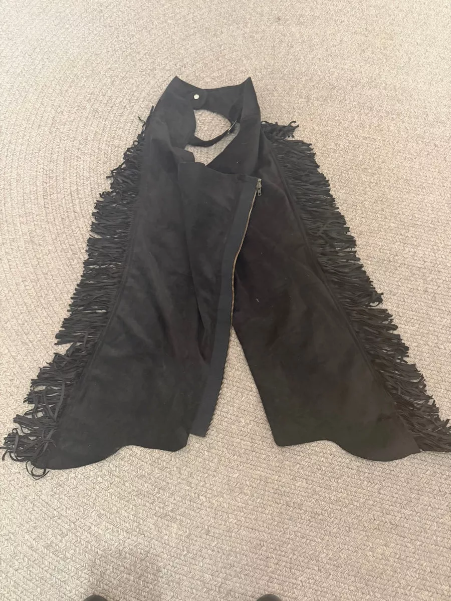 Royal Highness Suede Full Length Youth Riding Chaps CH1127