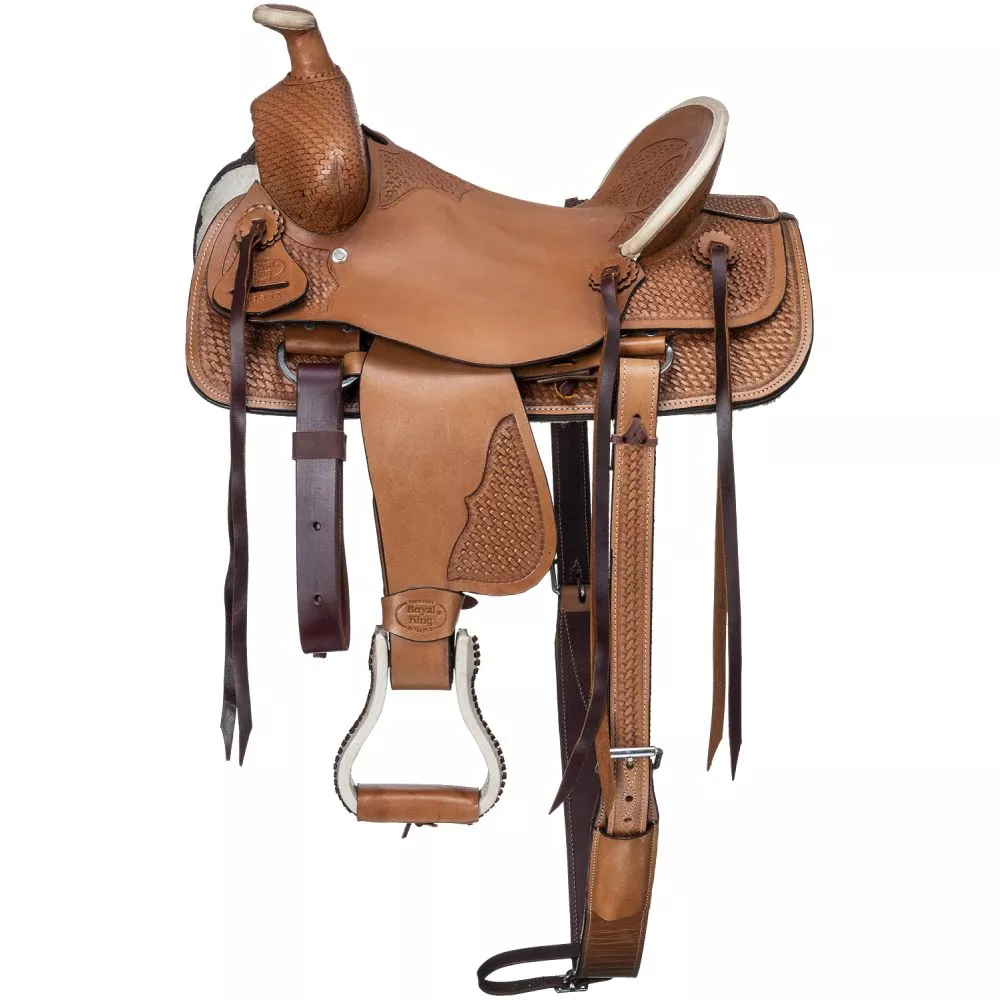 Royal King Liberty Youth Roping Saddle Package