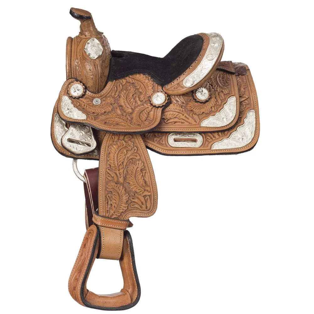 Royal King Mini Seven Oaks Silver Show Saddle Package