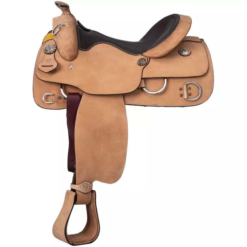Royal King Roughout Training Saddle Package with Smooth Seat