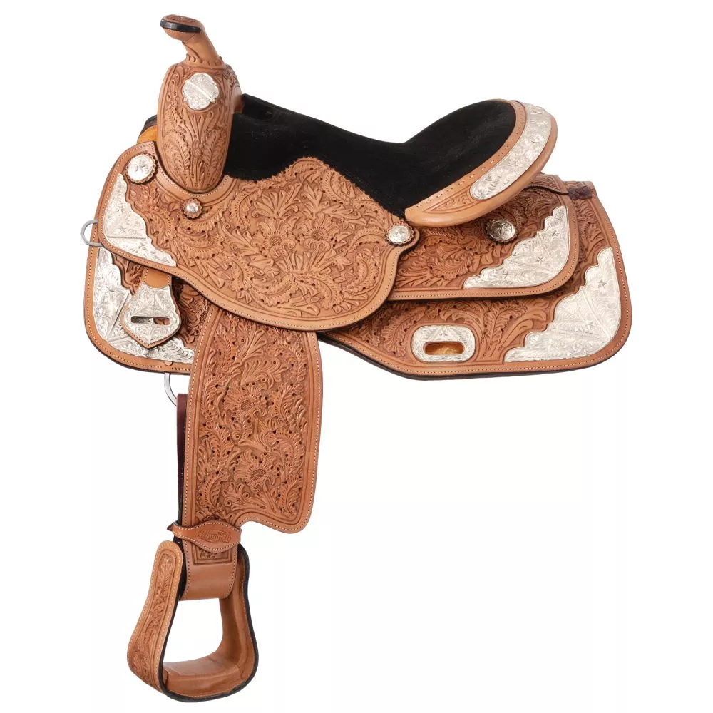 Royal King Seven Oaks Silver Show Saddle Package