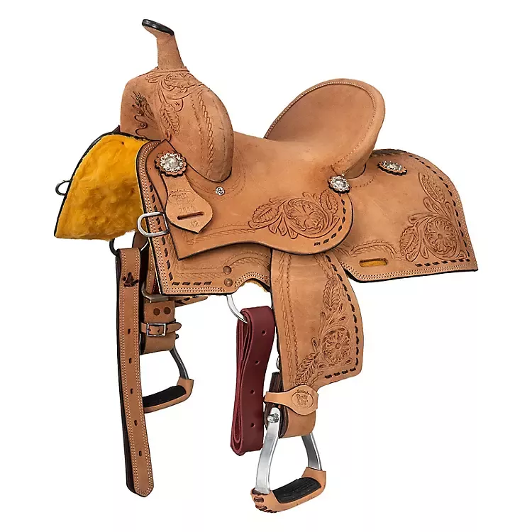 Royal King Youth Amarillo Barrel Saddle Package