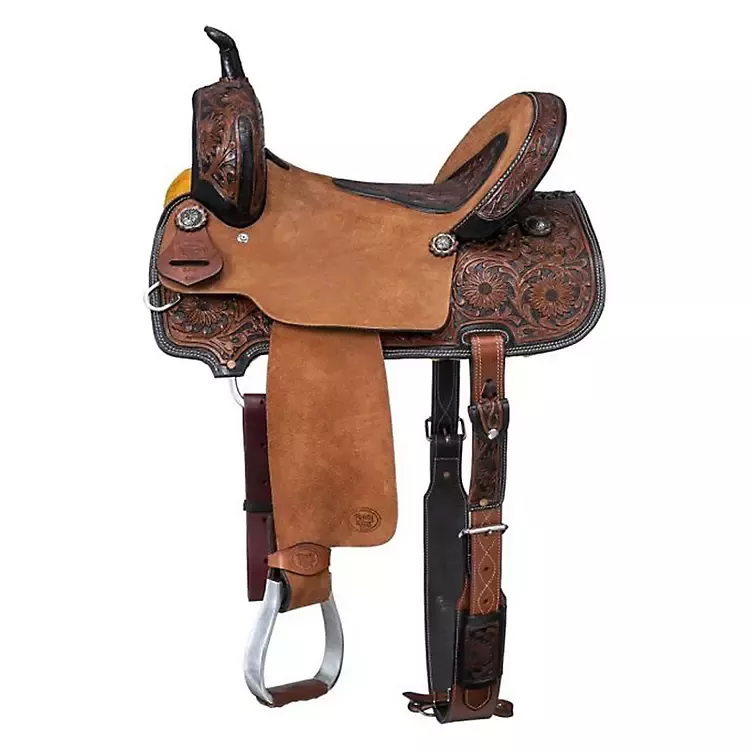 Royal King Youth Dublin Barrel Saddle Package 15