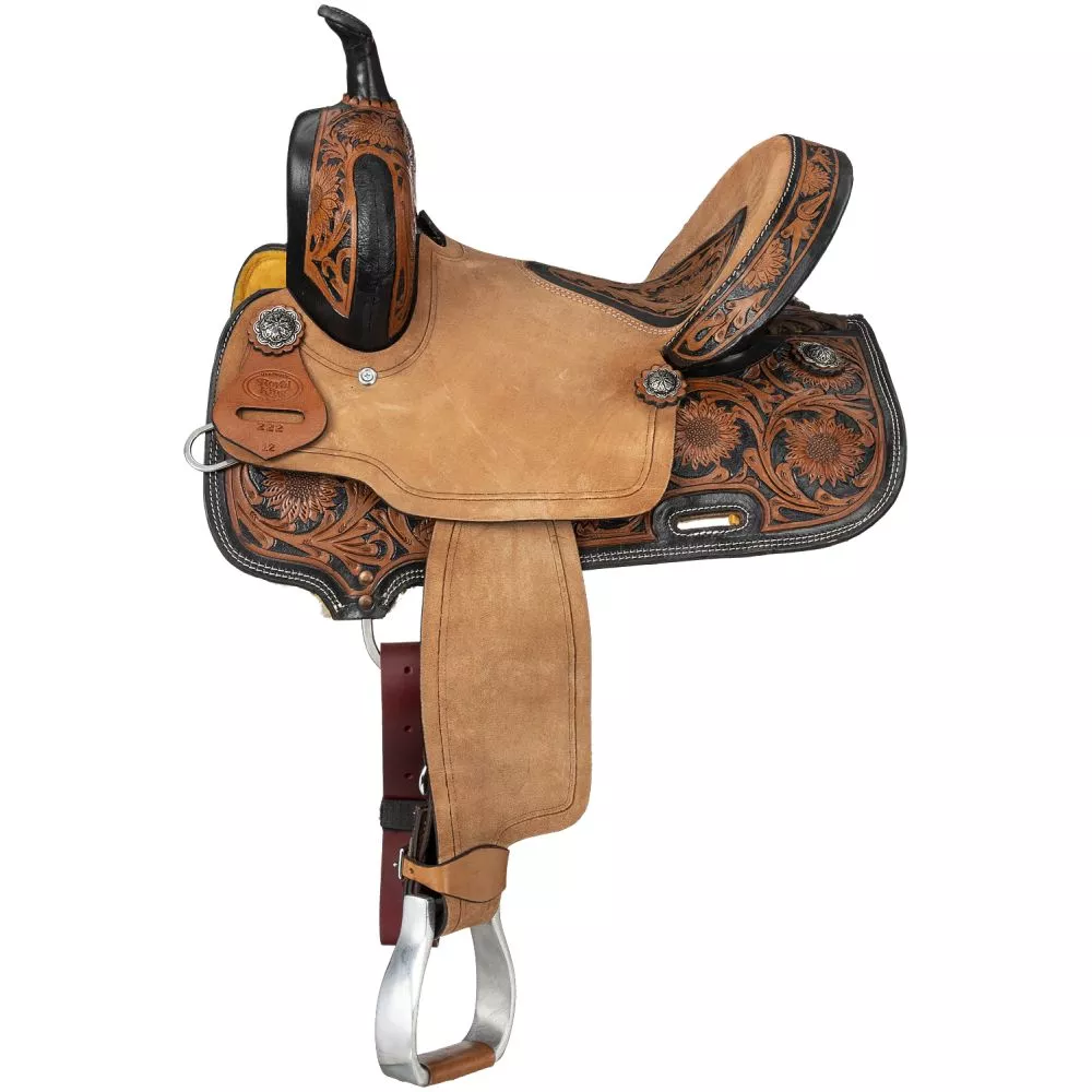 Royal King Youth Dublin Barrel Saddle Package