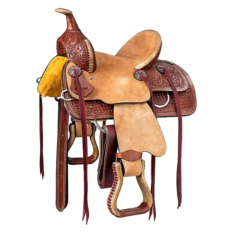 Royal King Youth Garrison Barrel Saddle Pkg