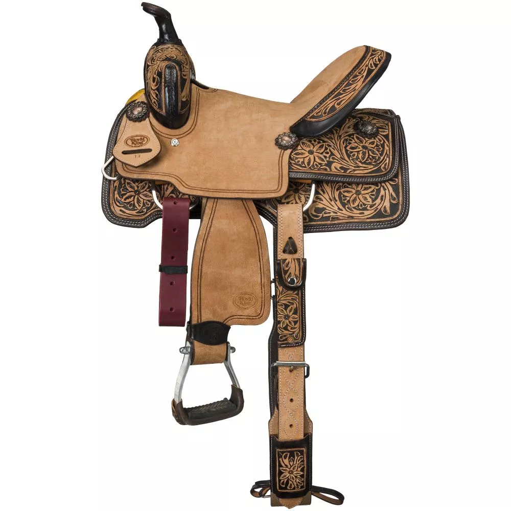 Royal King Youth Pendleton All Around Saddle Package