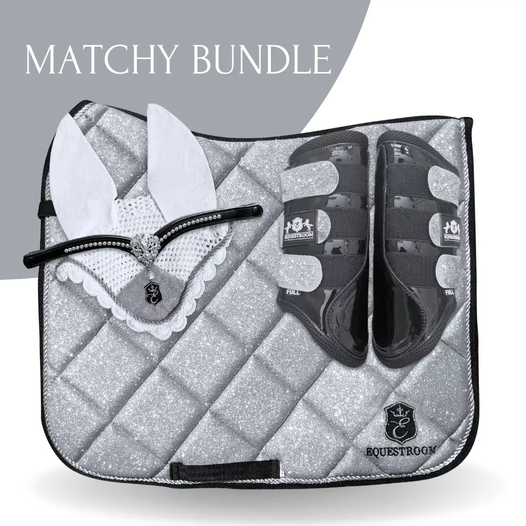 Royal Silver Saddle Pad Set