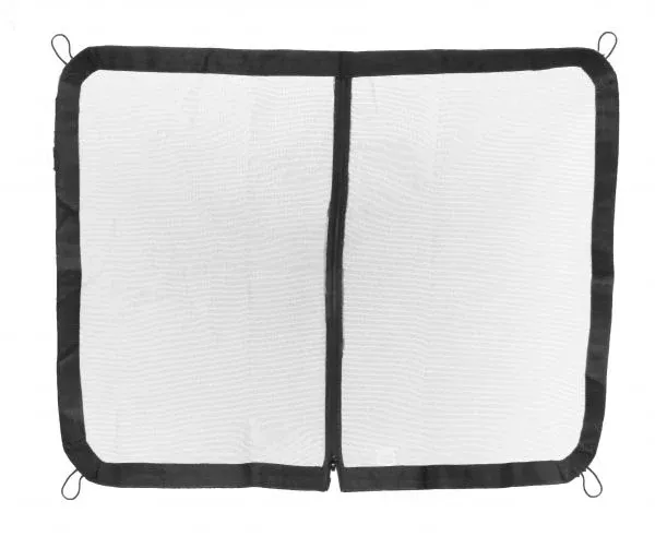 Rubber mesh trailer screen (Black not White!)