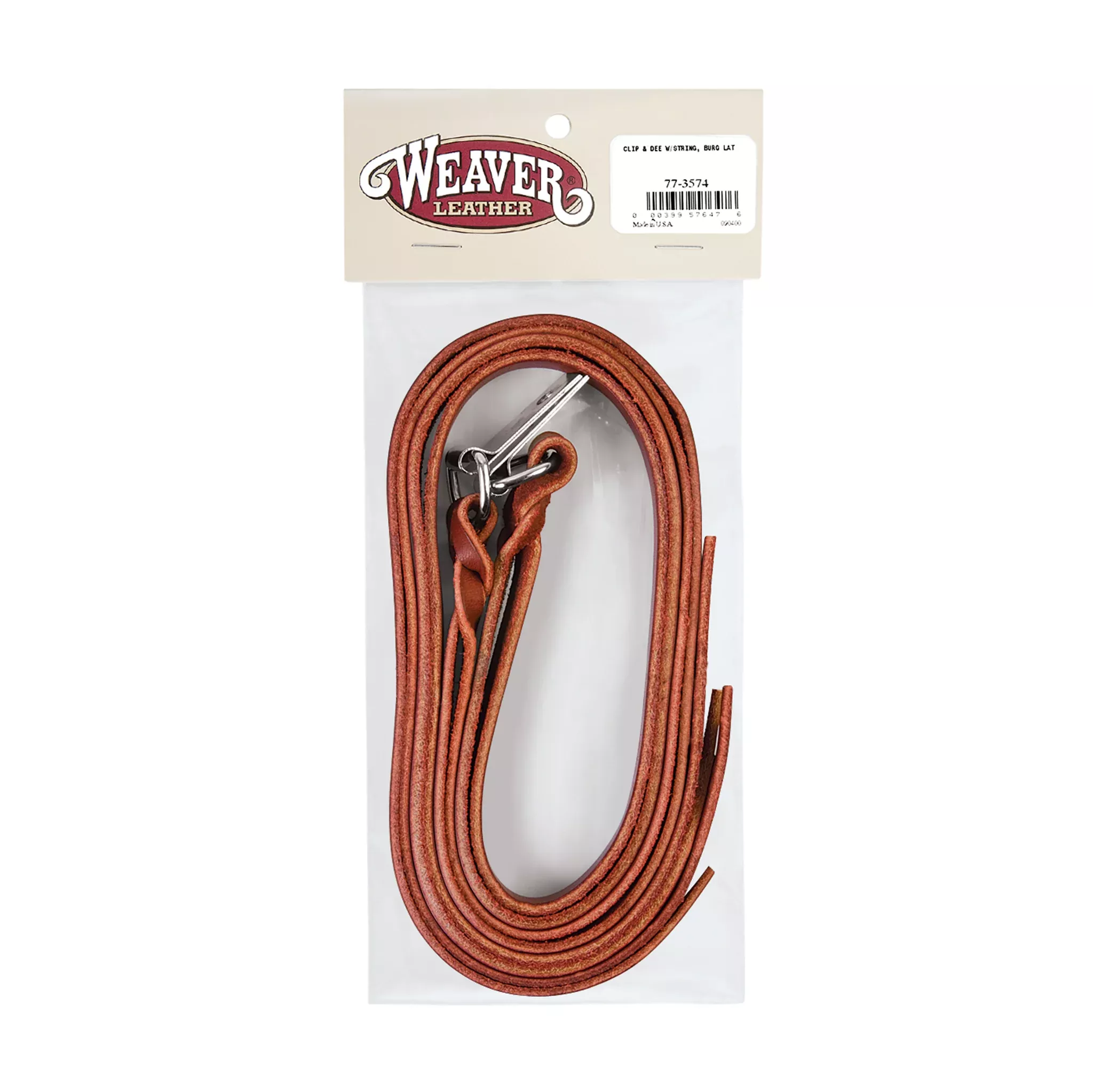 Saddle Strings with Clips and D-Rings