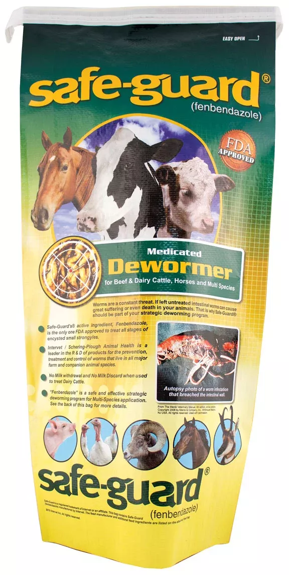 Safe-Guard 0.5% Multi-Species Dewormer, 25 lb
