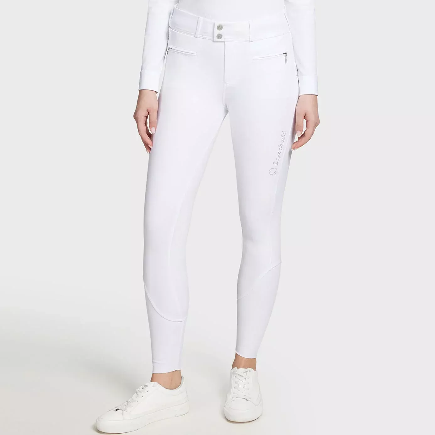 Samshield Claranova Knee Grip Breech - White