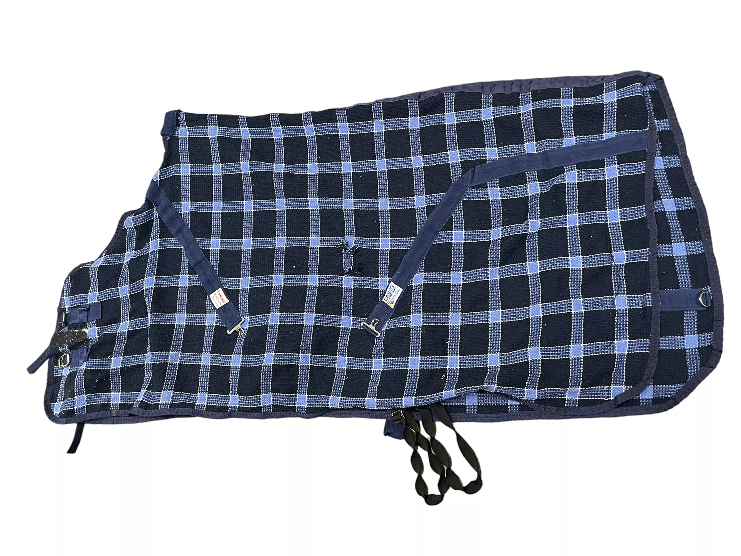 Schneiders Waffle Weave Cooler - dark blue 70" - USED