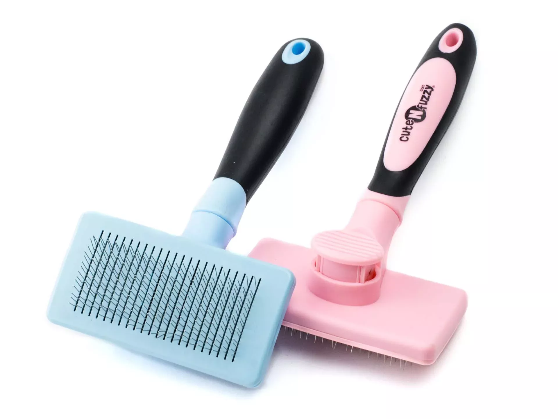 Self Cleaning Pet Slicker Brush by cuteNfuzzy