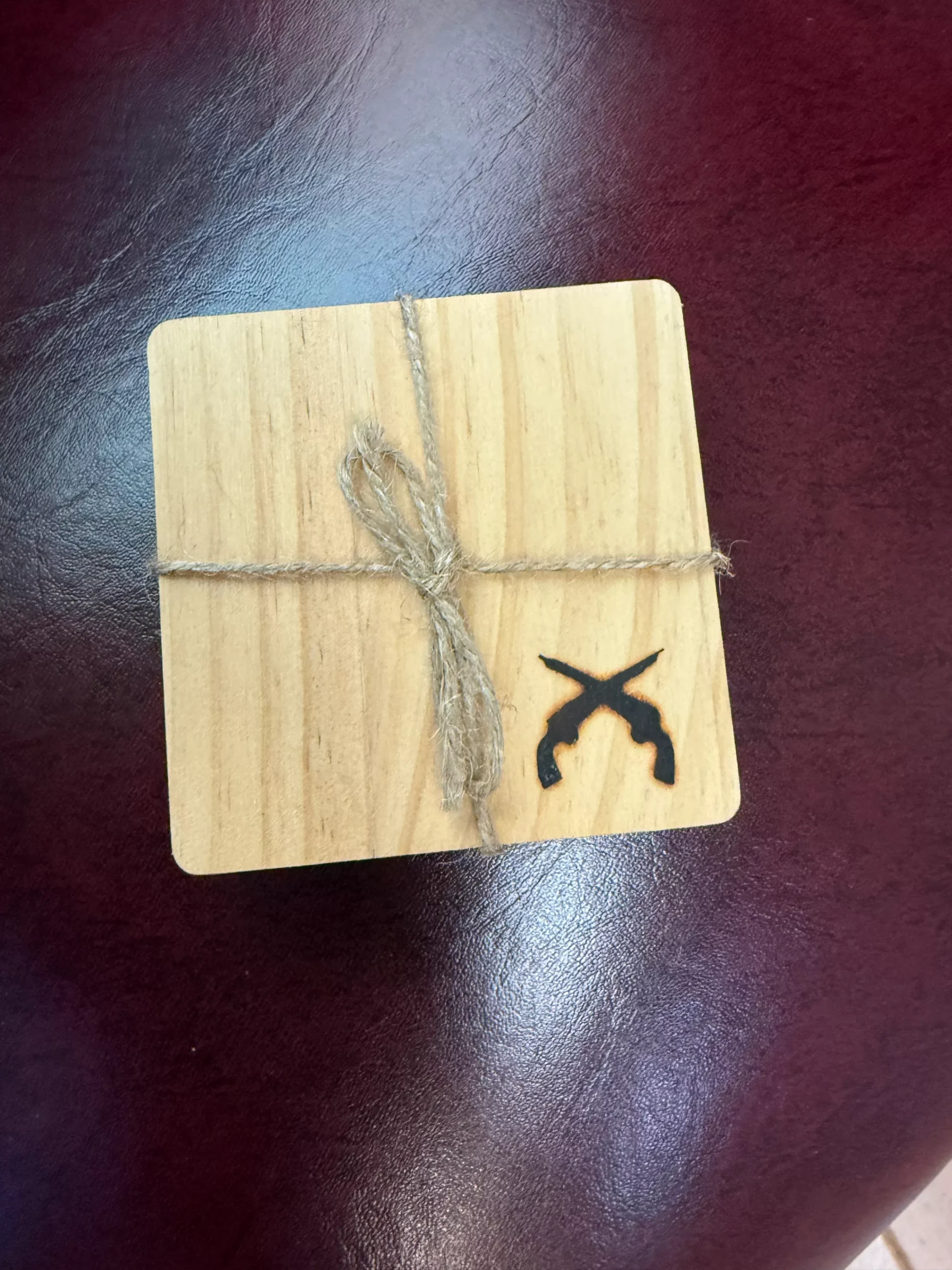 set of 4 Branded Coasters