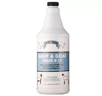 Sheep and Goat Liquid B-12 Rooster Booster