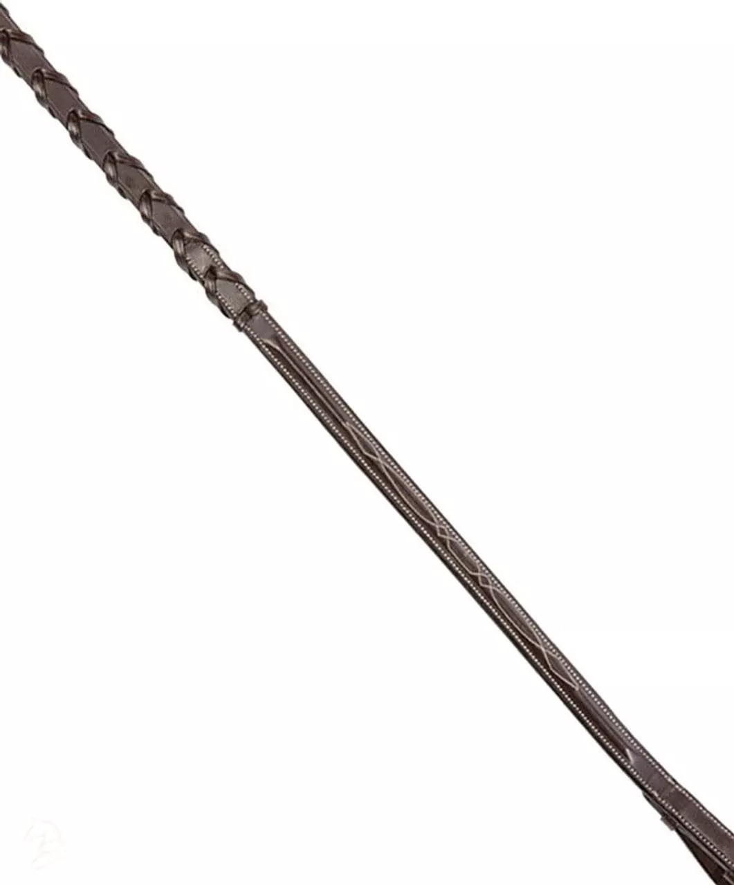 Shires Avignon Fancy Stitched Laced Reins