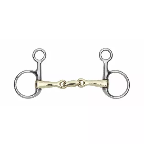 Shires Brass Hanging Cheek With Lozenge Bit