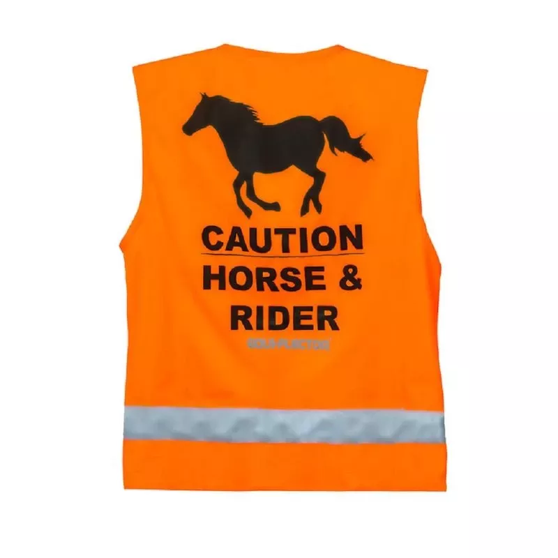 Shires Equi-Flector Safety Vest – Orange