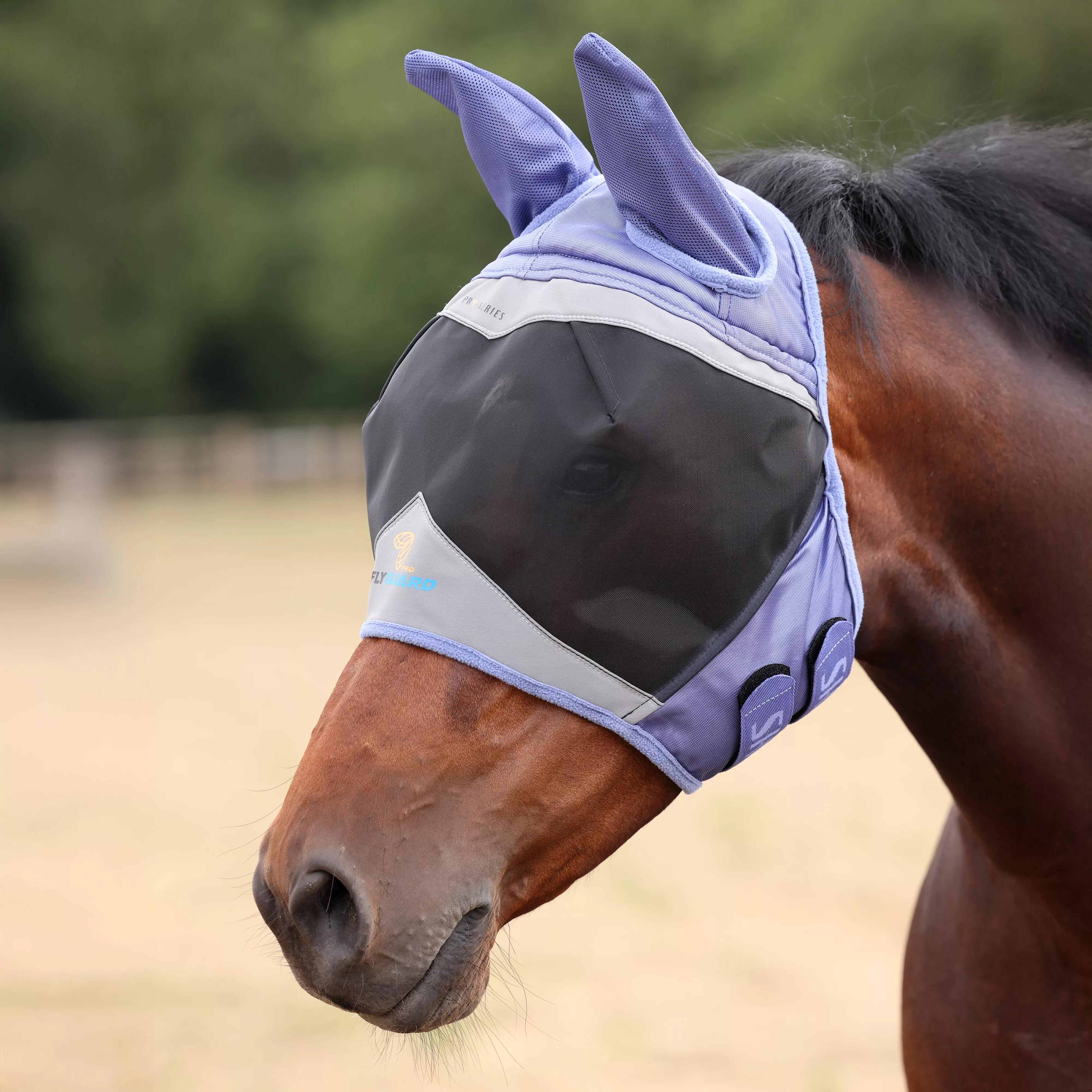 Shires Fine Mesh Fly Mask with Ears