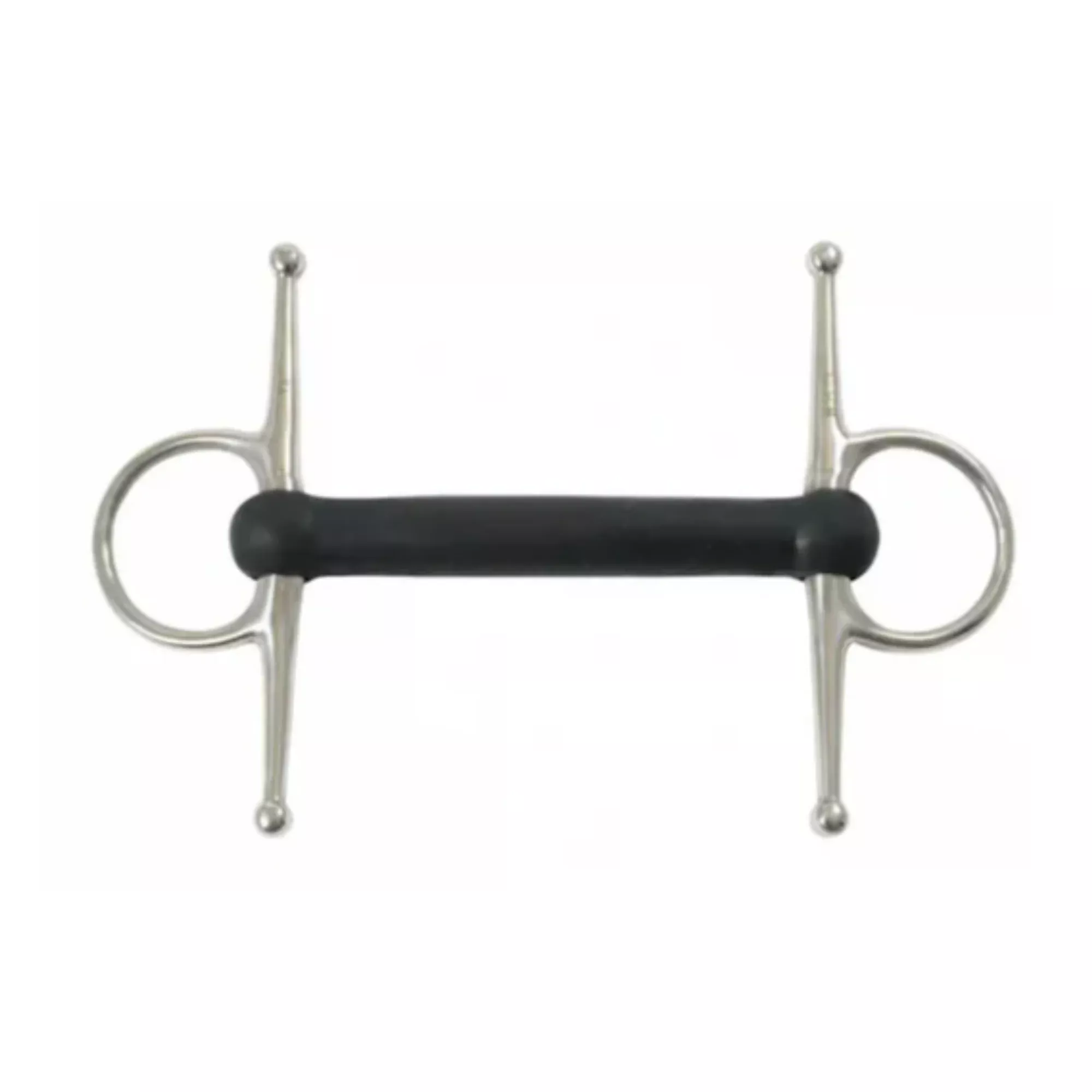 Shires Flexible Rubber Mouth Full Cheek Bit