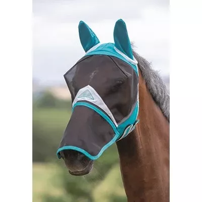 Shires Fly Mask with Detachable Nose