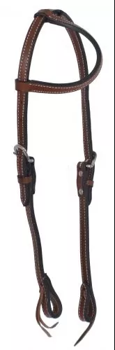Showman One Ear Leather Headstall