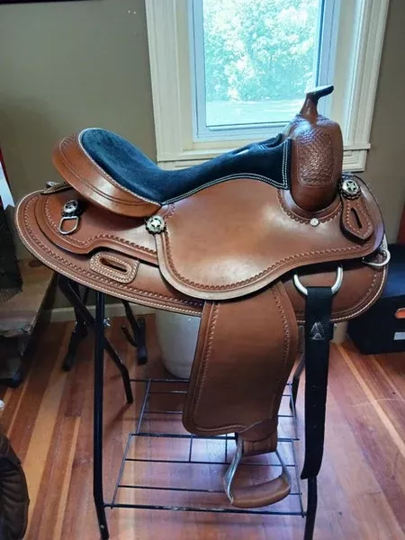 SIERRA CLIVE DRAFT CROSS TRAIL SADDLE, CHESTNUT 16" seat