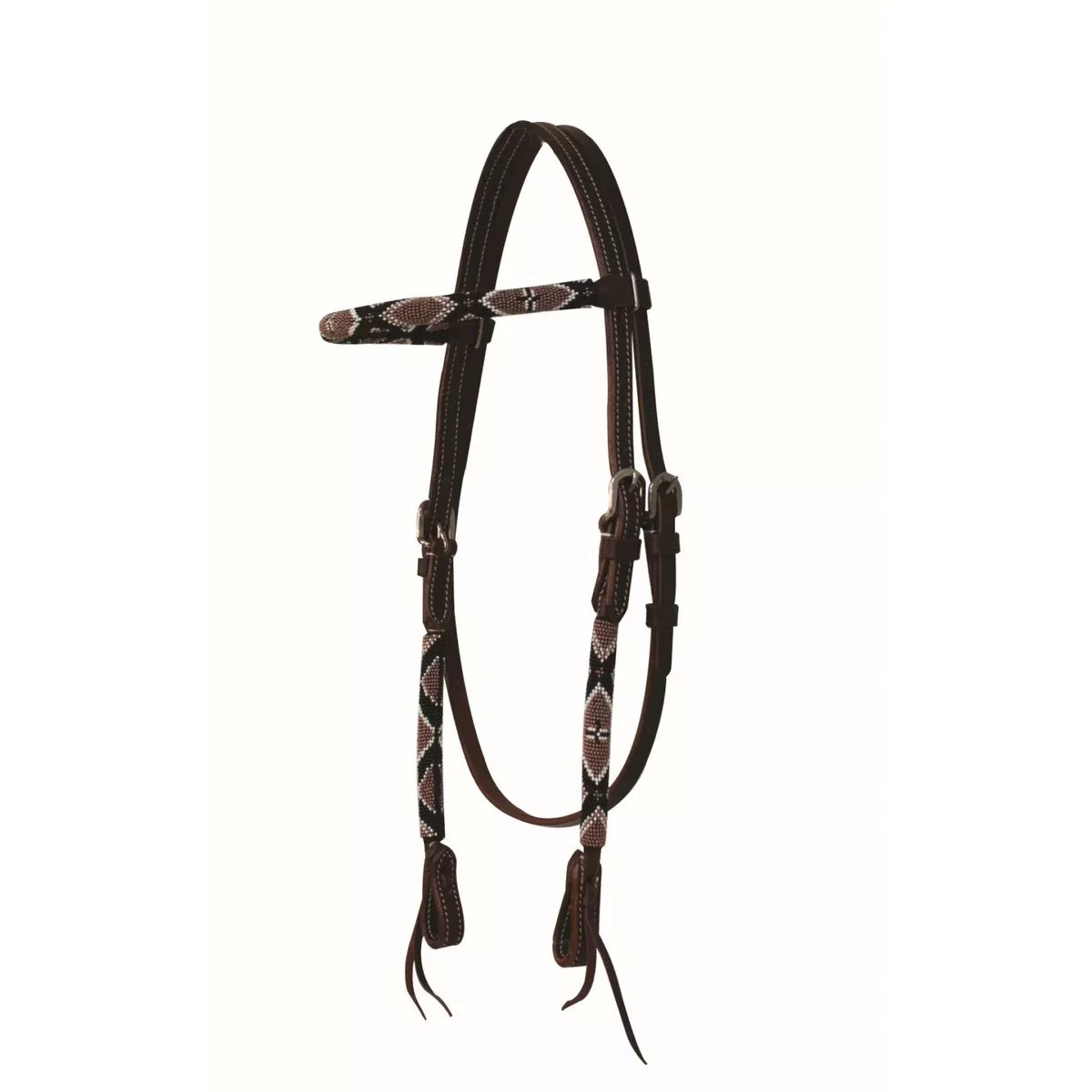 SIERRA GENTRY BROWBAND HEADSTALL, DARK LATIGO