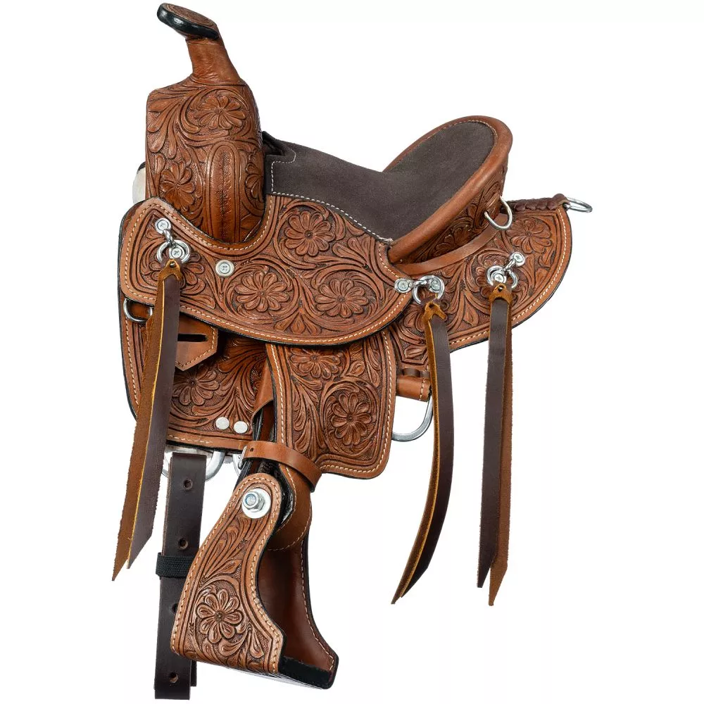 Silver Royal 8″ Mini Easton Endurance Saddle