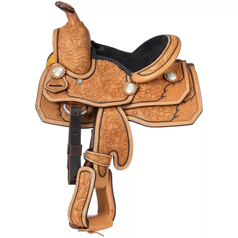 Silver Royal 8″ Mini Hilltop Show Saddle