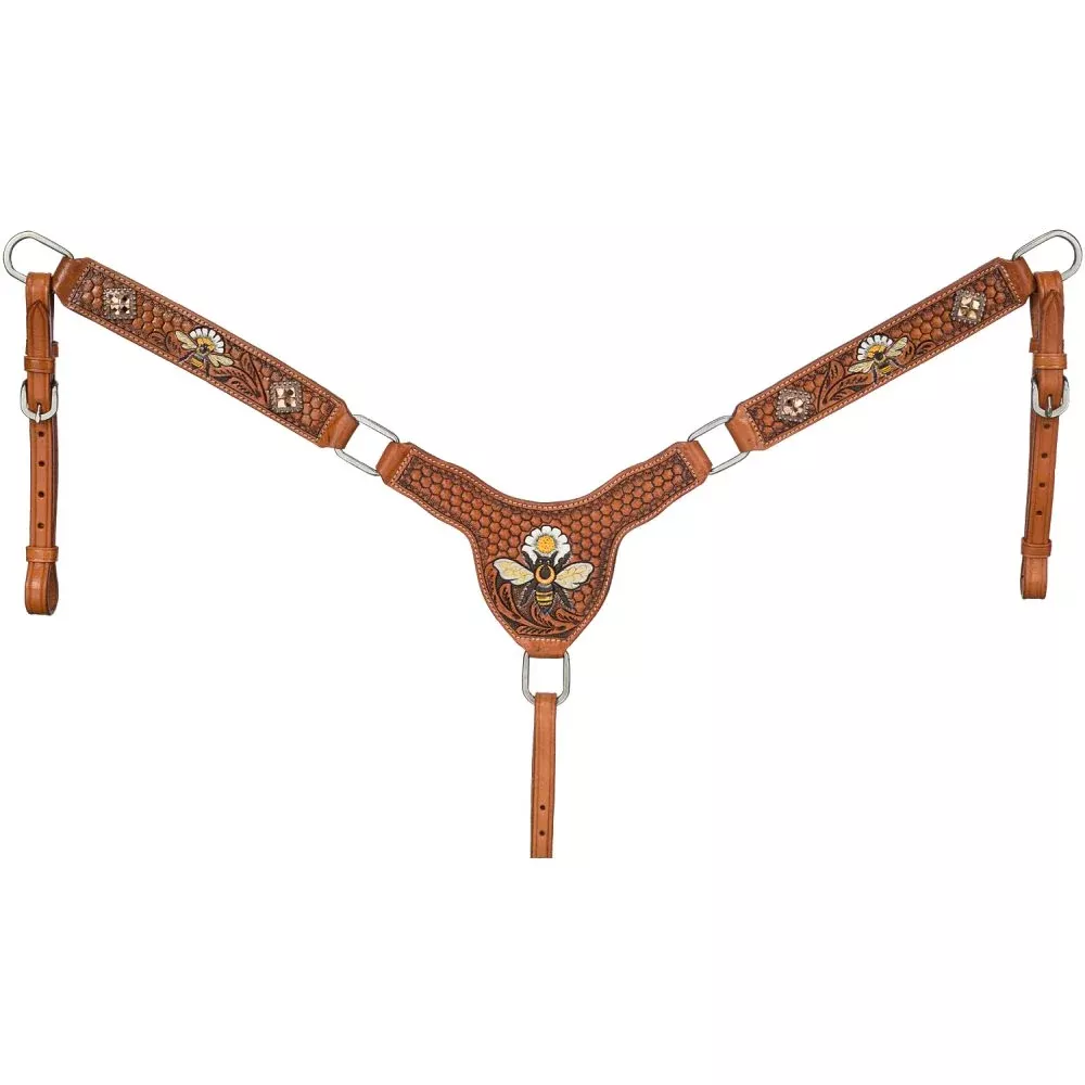 Silver Royal Bee Breastcollar
